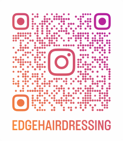 Edge Hairdressing Instagram QR Code