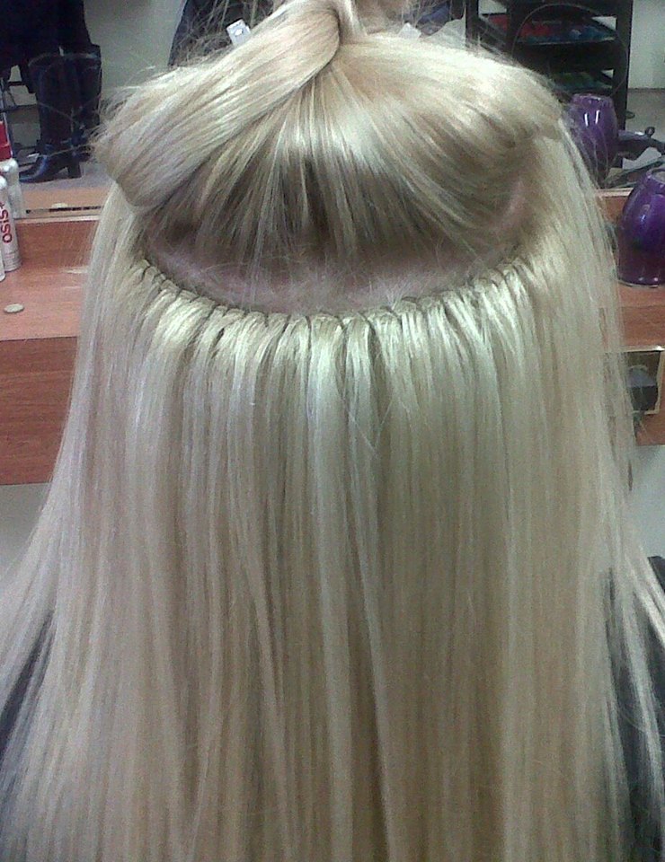 South Liverpool Hair Salon Yuko Straightening Racoon Extensions